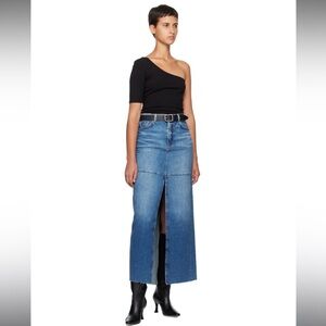 Reformation Tazz Denim Maxi Skirt